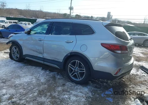 2017 Hyundai Santa Fe Limited Ultimate из США, поврежденный, VIN KM8SRDHF9HU254434
